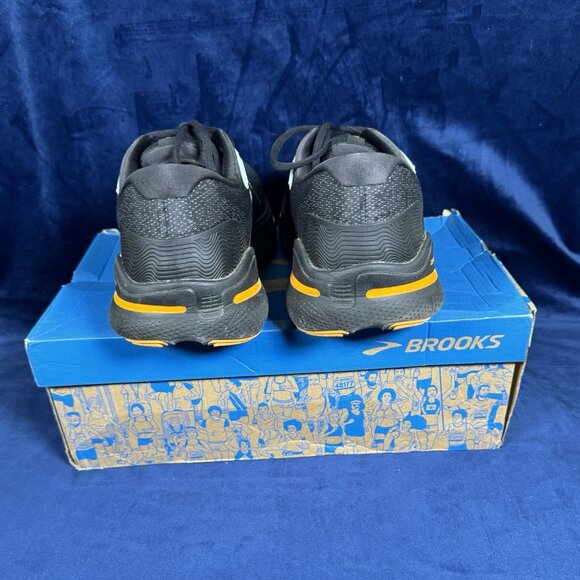 Men's Size 11 - Brooks Ghost Max Black Blue Lightly Worn 0593 - Picture 5 of 6